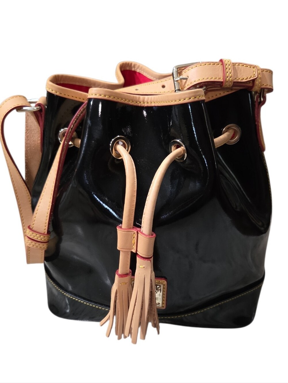 Dooney & Bourke Patent Leather Bucket Bag